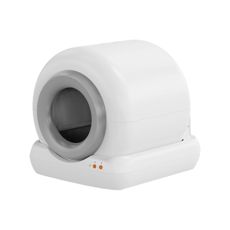 Litier inteligent pentru pisici, cu autocuratare